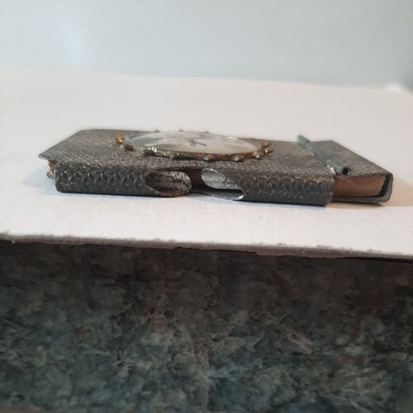 St Theresa of Little Flower Metal Notepad with Paper Germany Vintage Antique? - Picture 6 of 12